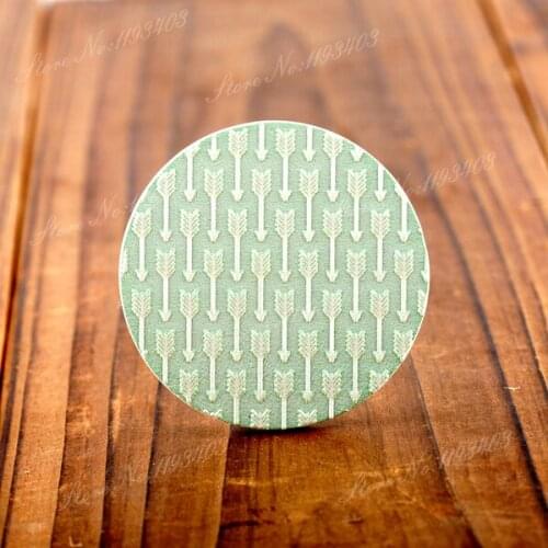 2Pcs 45mm Arrow Unique 3D Embossed Big Round Handmade pattern Wood Cut Pendant make Necklaces, Bracelets,Brooch-(WI-123)