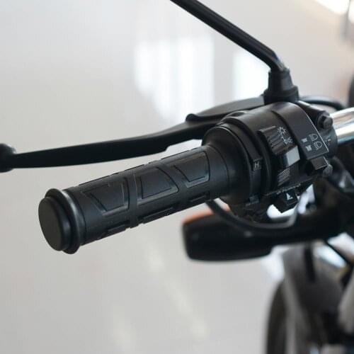 55% Hot Sales!!! Universal 12V Silicone Electric Heating Handlebar Grip Motorcycle Modified Part