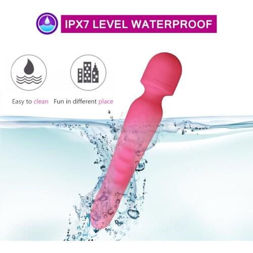 7 kinds vibrate mode G-Spot Heating Dildo anal Vibrator Sex Toys Stretching Swing Magic Wand Massager Vibrating vibrator 001
