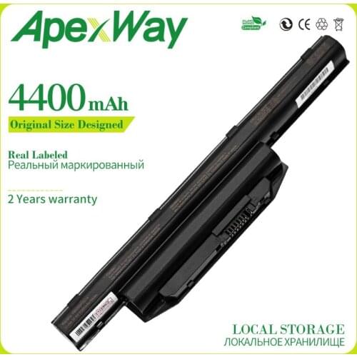 Apexway Laptop Battery FMVNBP227A for Fujitsu LifeBook A544 AH564 E733 E734 E743 E744 E753 E754 S904 SH904 FPCBP405Z FPB0297S
