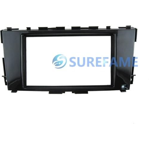 Double Din Car Radio CD Face Plate Facia for Nissan Teana Altima 2013+ Fascia Panel Audio Dash Kit Adapter Installation Bezel