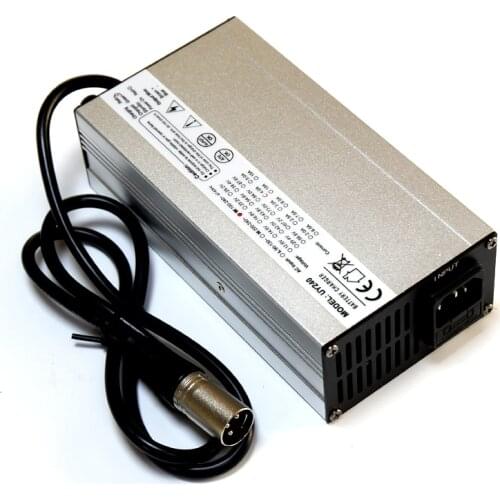 Free Shipping! lithium battery 48V 4A charger For 13S 48V 10Ah/20Ah/30Ah lithium battery charging Ouput 54.6V 4A charger