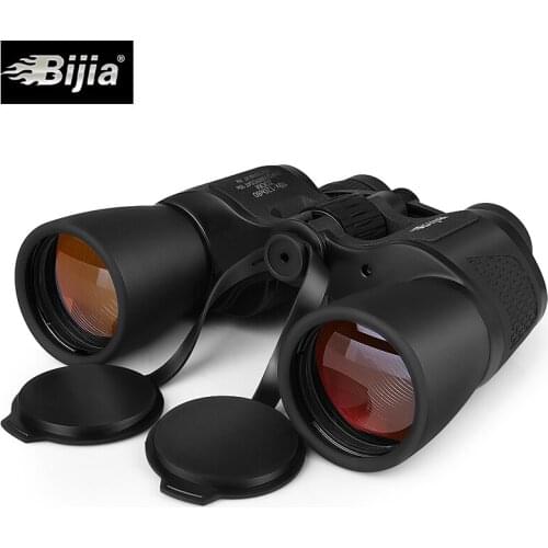 BIJIA 10-120X80 Binoculars Powerful Long Range Zoom Hunting Telescope Professional Binoculars lll Night Vision Waterproof Travel