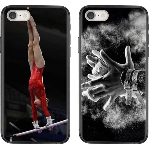 Black Funda Tpu Coque Contortion Rhythmic Balance Beam For Samsung Galaxy S20 Fe S30 Ultra S21 S20 S10 S9 Plus Ultra Lite