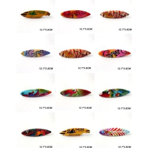 Wood Fridge Magnet ISLAND SHARK FUERTEVENTURA LANZAROTE Souvenir Magnetic Sticker Craft Home Decor