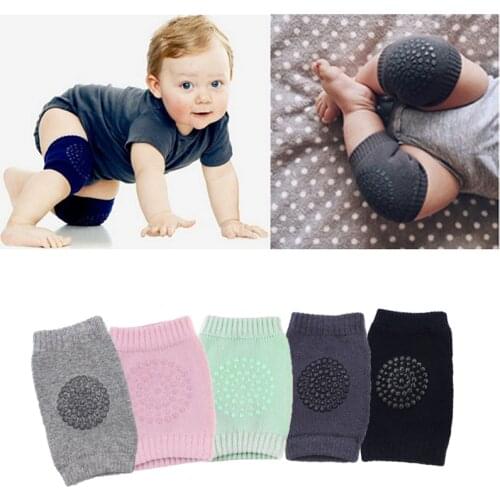 Baby Knee Pads Cartoon Infant Safety Flexible Crawling Protector Kids Kneecaps Children Short Kneepad Baby Leg Warmers I0322