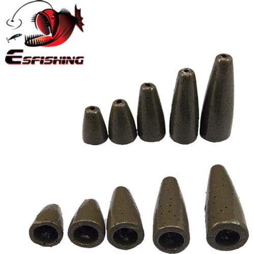 ESFISHING Jig Head 3g 5g 7g 10g 14g Lead Head Fishing Hooks For Soft Lure Fishing Tackle