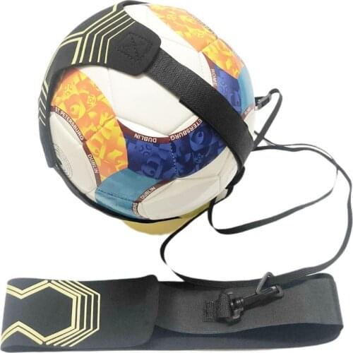 Soccer Ball Juggle Bags Children Auxiliary Circling Belt Kids Football Training Equipment For No.3/4/5 Football Kick Trainer
