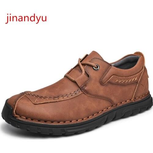 Microfiber Leather Casual Shoes Loafers Men Comfort Non Slip Brown Black Shoes Fashion Casuales Business Man Shoes High Quality
