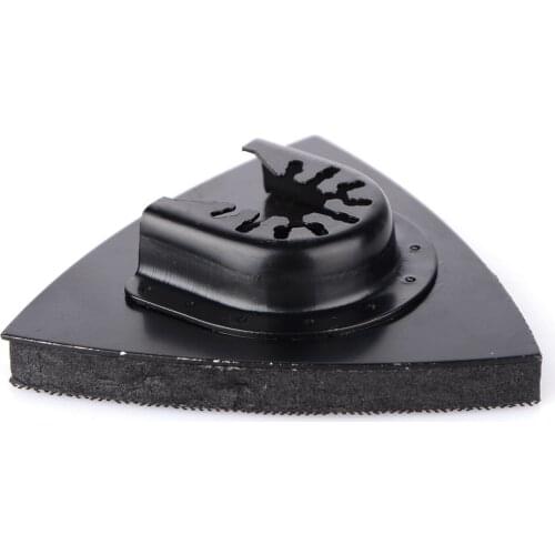 82mm Multifunction Reciprocating Saw Blade Flush Triangular Sanding Abrasive Pad Oscillating for Home Power Tool Fein Multimaste