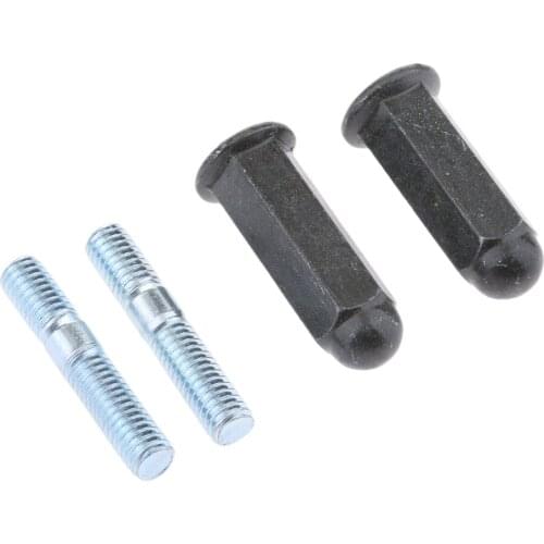Pit Bike Exhaust Stud Nuts M6 Bolts Set For 110 125 140 160 200cc Pitbike