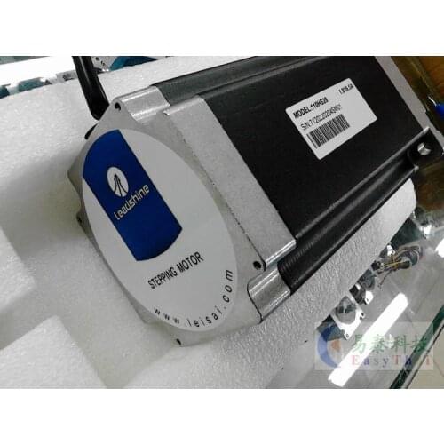 New Leadshine 2-phase high voltage stepper motor 110HS28 input 6.5A out 28 NM CNC stepper motor NEMA 42 big torque 28NM