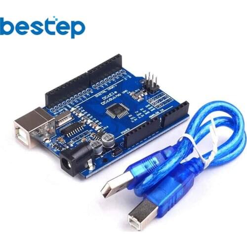 High quality One set CH340G+MEGA328P Chip 16Mhz For Arduino Development board + USB CABLE