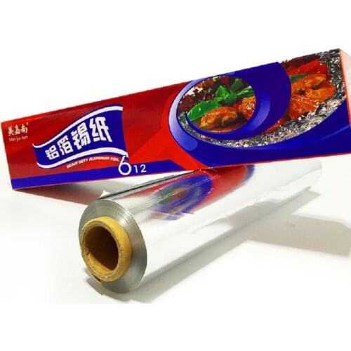 Tin foil barbecue paper baking aluminum foil paper 30 cm × 60 m