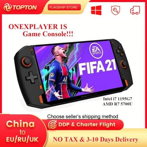 Onexplayer 8.4Inch Console PC Switch For Cyberpunk PUBG 11th Gen Intel i7 i5 16G/1T Notebook Gamer Playstation