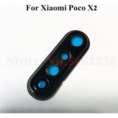 Original Back Camera Ring Glass Lens Cover For Xiaomi POCO X2 Redmi K30 Rear camera Lens Frame with Replacement Parts