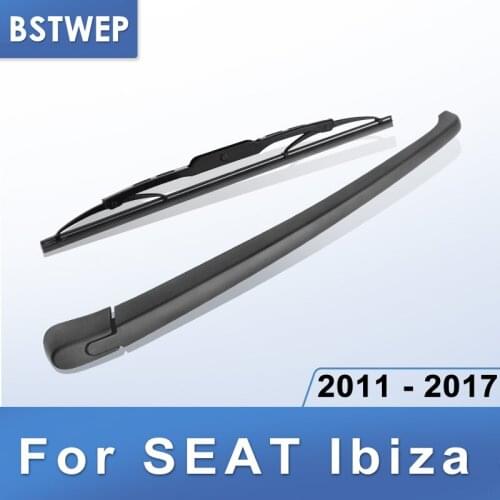 BSTWEP Rear Wiper & Arm for SEAT Ibiza SC 2011 2012 2013 2014 2015 2016 2017