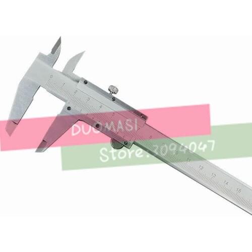 Vernier Caliper 12" 0-300mm/0.02mm Metal Calipers Gauge Micrometer Pie De Rey Paquimetro Measuring Tools