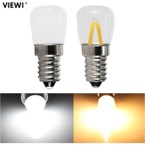 T22 E14 E12 led filament light 1.5W 12v 110v 220v COB glass shell mini Night bulb Refrigerator Fridge Freezer Chandeliers lamp