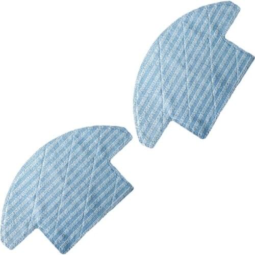 2pcs/lot Robot Vacuum Cleaner Mop Cloth Rags for Panda X700 Robotic Vacuum Cleaner Spare Parts Accessories