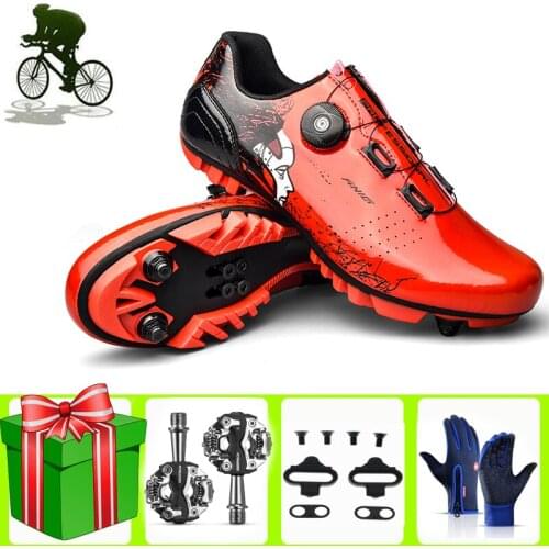 Sapatilha Ciclismo Mtb Cycling Shoes Men Mountain Bike SPD Pedals Cleats Sneakers Women Bicycle Bicicleta Carretera