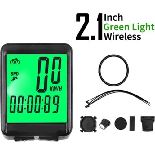 Bicycle Speedometer and Odometer Wireless Waterproof Cycle Bike Computer Luminous Automatic Wake-up & Multi-Functions XR-Hot