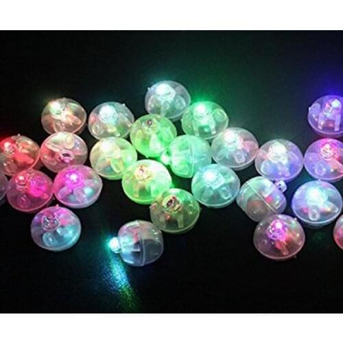 10pcsRound Ball Led Balloon Lights Mini Flash Lamps for Lantern Christmas Wedding Party Decoration Flashlight Balloon Decoration