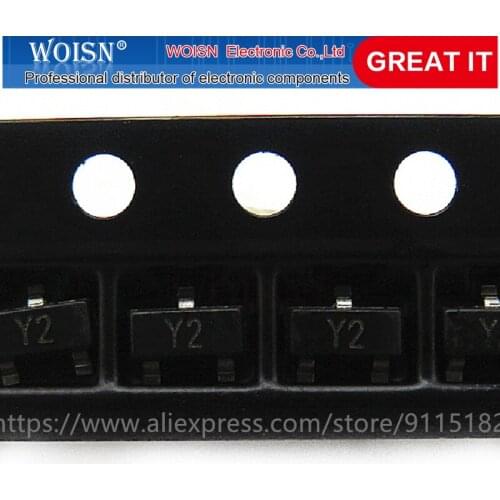 100PCS SS8550 SOT23 MMBT8550 MMBT8550LT1G SOT SMD Y2 SOT-23 SOT23-3 transistor New original In Stock