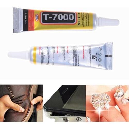 15ml T-7000 More Powerful Epoxy Resin Adhesive T7000 Black Liquid Glue Super Sealant Handset Touch Screen Rack Maintenance