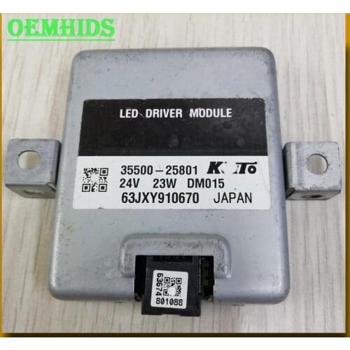 35500-25801 LED driver module Original OEMHIDS Used LED Headlight control unit 24v 23w DM015 35500 25801