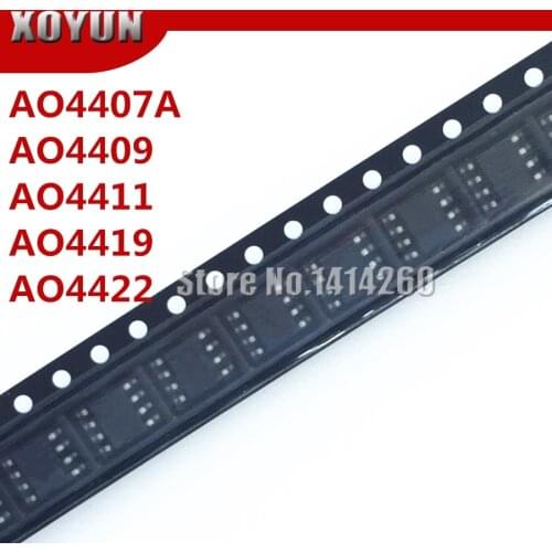5 pieces/lot AO4407A AO4409 AO4411 AO4419 AO4422 4407A 4409 4411 4419 4422 SOP-8