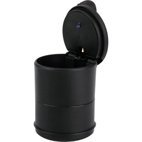 Car Inner Decor with LED Lights Ashtray Cigarette Ashtray Holder Cup MGO3