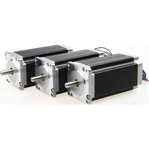 Free Ship US&US Ship 3PC Nema 23 Stepper Motor 23HS9442 435 oz.in 4.2A 4 leads 2 phase Longs Stepper Motor