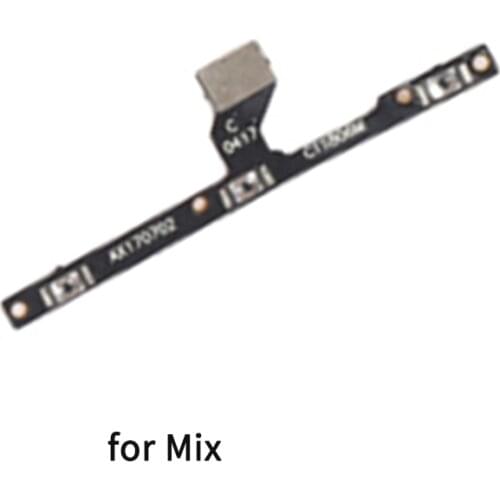 10PCS For Xiaomi Mi Mix / Mix2 / Mix2S / Mix3 Power Volume Button Flex Cable Side Key Switch ON OFF Control Button Repair Parts