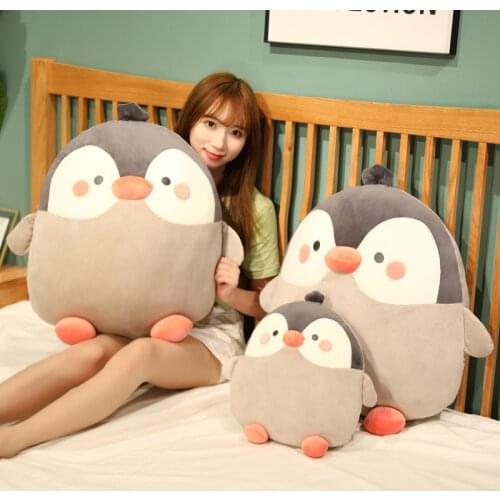 Giant Soft Fat Penguin Plush Toys Stuffed Cartoon Animal Doll Fashion Toy for Kids Baby Lovely Girls Christmas Birthday Gift