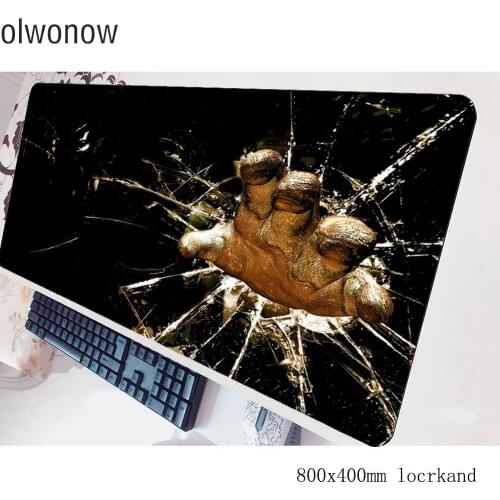Bioshock mousepad gamer thick 800x400x3mm gaming mouse pad locked edge notebook pc accessories laptop padmouse ergonomic mat