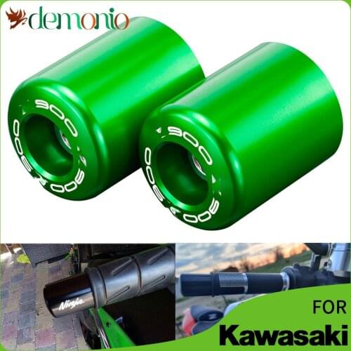 Handle Bar Ends Grips For Kawasaki Z900 2017 - 2021 Z 900 7/8" 22mm Motorcycle Accessories Handlebar Counterweight Plug Slider