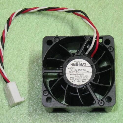 B77 NMB-MAT 1611KL-04W-B59 4028 40mm x 40mm x 28mm Cooler Cooling Fan DC 12V 0.39A 3Wire 3Pin Connector for Router