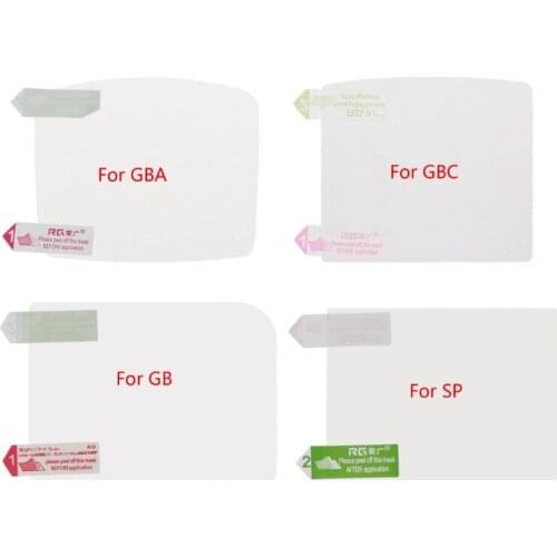 Plastic Clear For GBP Screen Lens Cover Protector For GB GBA GBC GBA SP Protective Film
