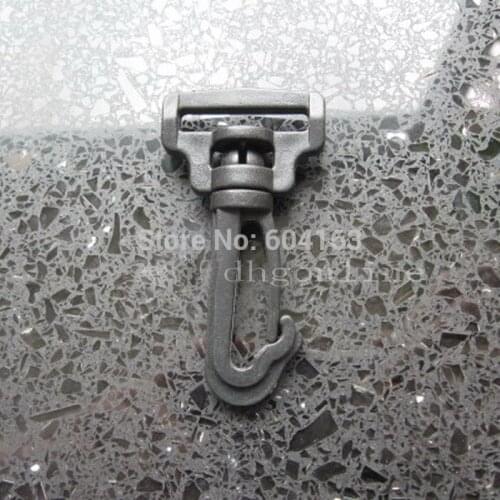 30 Plastic snap hook 3/4" 19mm rocker Clip swivel Strap Webbing J6