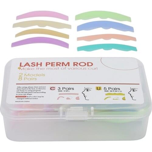 Professional Eyelash Perming Pad Silicone Eyelashes Curler Rods Lashes Tool Auxiliary Tool For Eyelash Perm Silicone Gasket