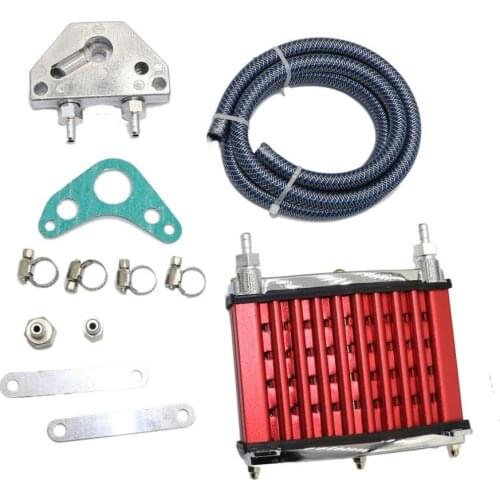Oil Cooler Cooling Radiator For 50cc 70cc 90cc 110cc 125cc Horizontal Engine Dirt Bike/Pit Bike/Monkey Bike Hot Sale Dropship