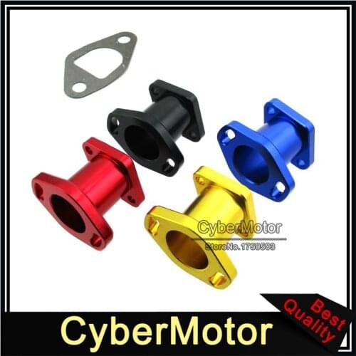 CNC Racing Performance Intake Pipe Inlet Manifold For Mini Bike Go Kart Honda GX200 Predator 212cc 6.5HP Chinese OHV Engine