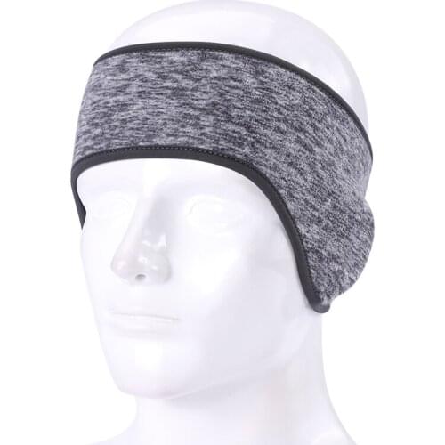 Winer Warm Hairband Thermal Fleece Headband Balaclava Ski Earmuffs Protective Cap Men Hunting Camping Headwear Running Caps