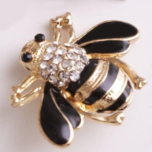 XH783 NEW 18mm bee Metal Snap button fit snap jewelry DIY