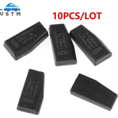 10 PCS, G Chip Carbon Auto Transponder Chip Ceramic Car Chip PCF7938XA-ID47 Blank Key Chip