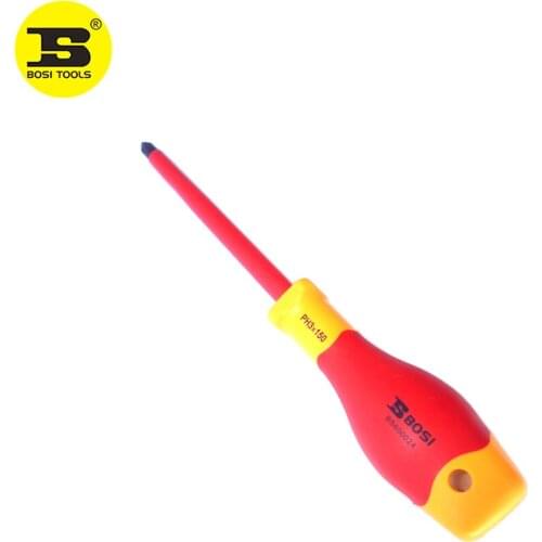 BOSI Germany VDE Insulation PH3x150mm Screwdriver Electrician Tool Magnetic BS600024