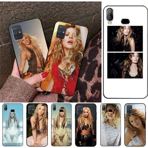 Shakira Newly Arrived Black Cell Phone Case For Samsung Galaxy A01 A11 A31 A81 A10 A20 A30 A40 A50 A70 A80 A71 A91 A51