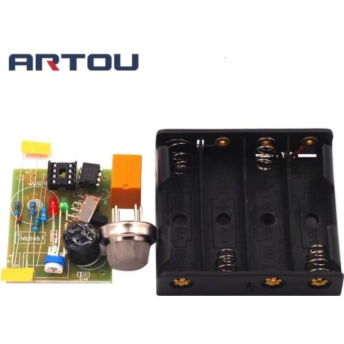 Toxic Gas Alarm Liquefied Gas Natural Combustible Leakage Leak Gases Detection Alarm Module Sensor Electronic Production DIY Kit
