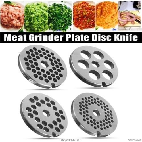 Free Shipping 3/4.5/6/12mm Hole For Choice Stainless Steel Meat Grinder Disc for Type 5 Meat Grinder ma27 21 Wholesales